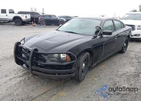2014 Dodge Charger Police z USA, uszkodzony, nr VIN 2C3CDXAT9EH186163